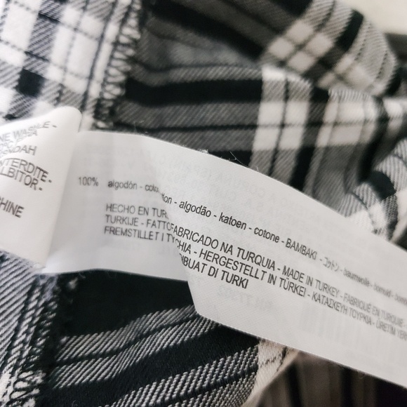 Zara Woman Plaid Snap Button Shirt - Picture 7 of 7